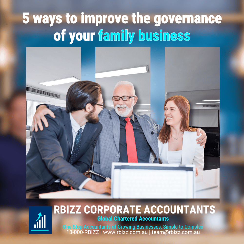 5 ways to improve the governance of your family business.